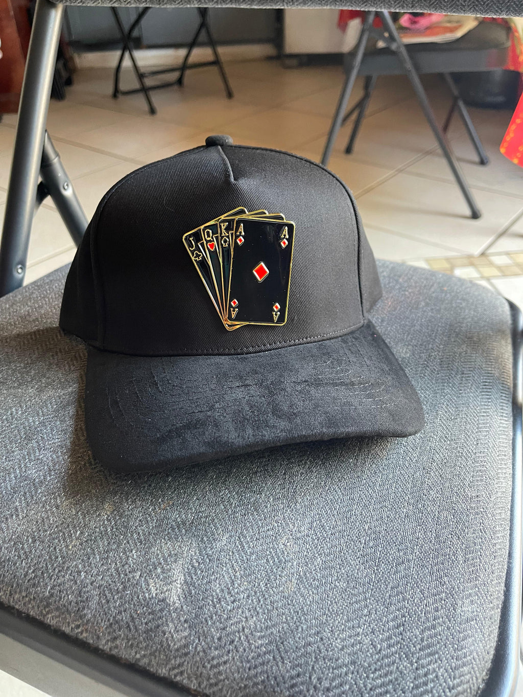Gorra Poker 4 Ases Premium con Pin Metálico | Visera Gamuza | Oaxaca Caps™